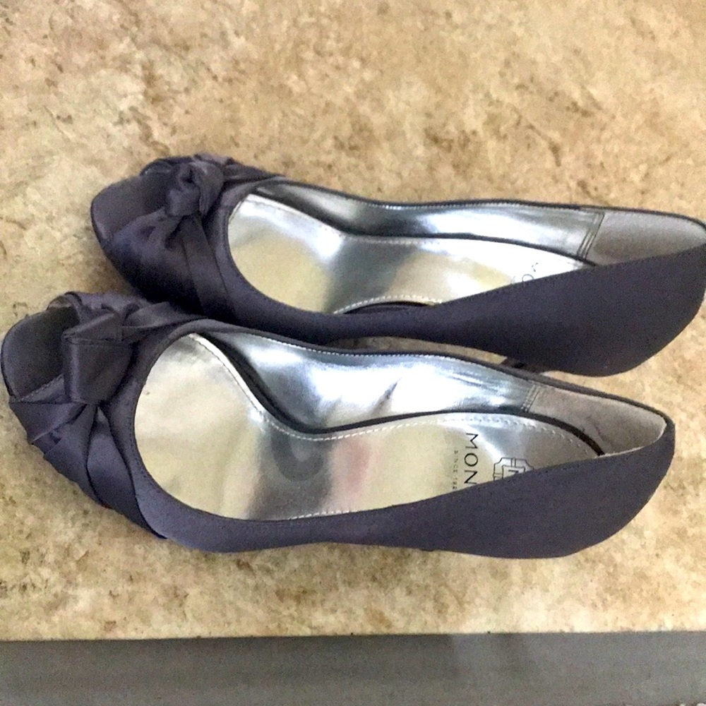 women grey heels